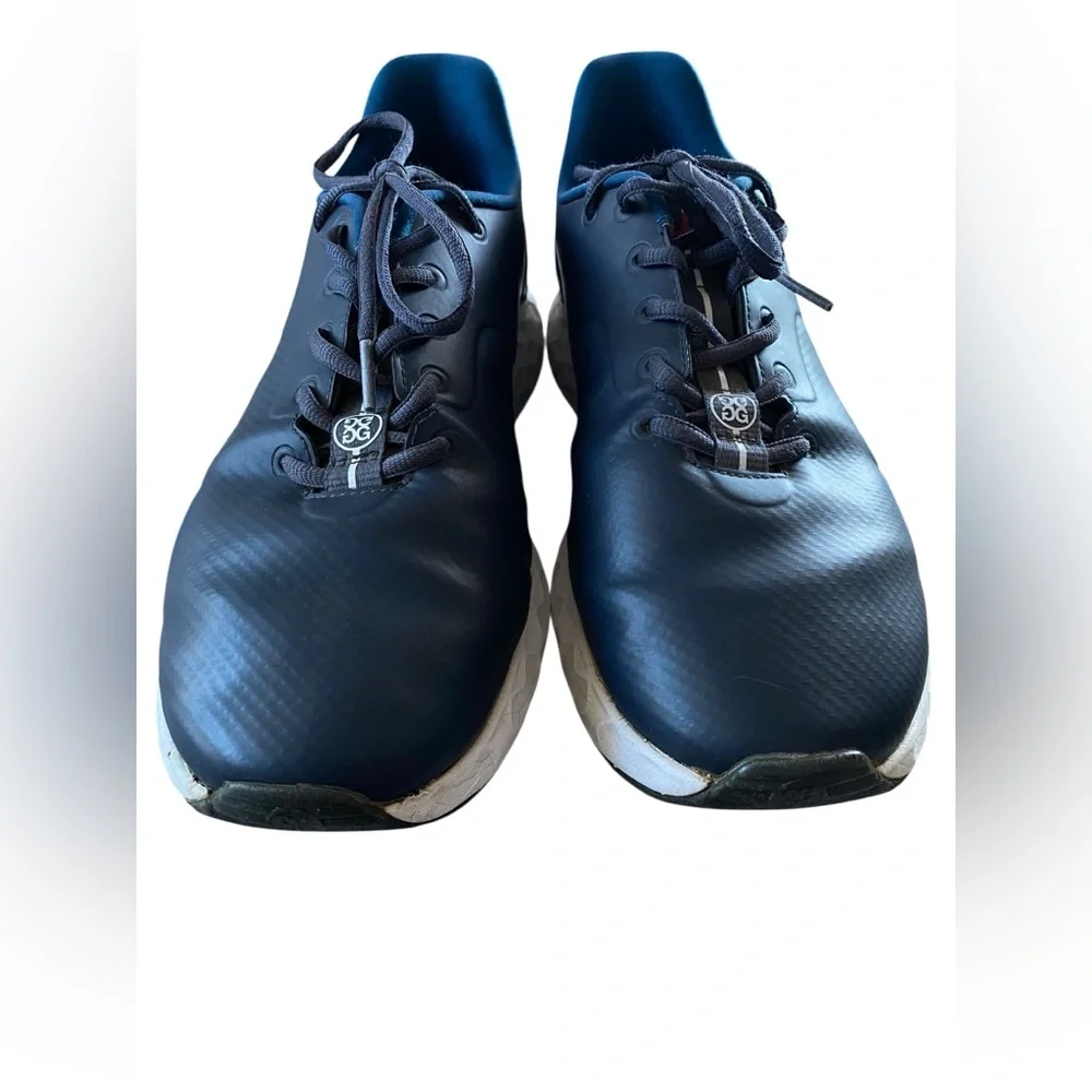 G/FORE MG4+ Men’s Golf Shoes 9.5 Twilight Blue Spikeless Waterproof - Picture 4 of 13